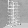 96X65X187CM – 24 Pockets Double sided Newspaper stand
