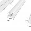 PVC slatwall trim options (OPTIONAL)